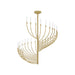 Corbett Lighting - 481-42-VB - LED Chandelier - Amalthea - Vintage Brass