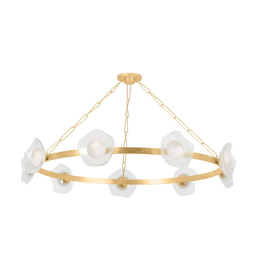 Corbett Lighting - 485-61-VGL - LED Chandelier - Almandine - Vintage Gold Leaf