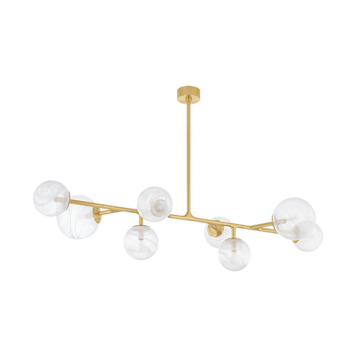 Glasgow Eight Light Linear Pendant