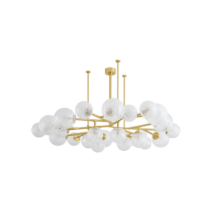 Corbett Lighting - 488-68-VPB - 24 Light Chandelier - Glasgow - Vintage Polished Brass