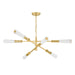 Corbett Lighting - 490-48-VPB - LED Chandelier - Dashiell - Vintage Polished Brass