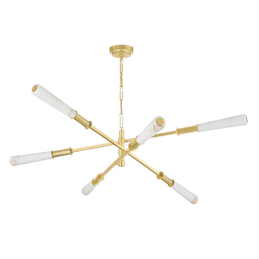 Corbett Lighting - 490-60-VPB - LED Chandelier - Dashiell - Vintage Polished Brass