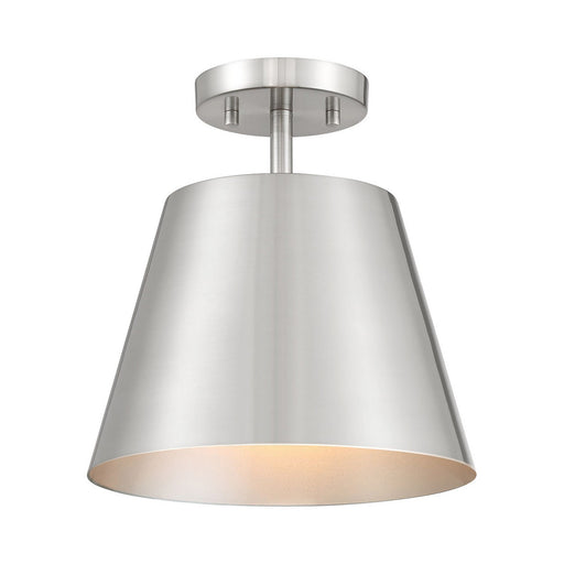 One Light Semi-Flush Mount