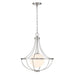 Meridian - M7047BN - One Light Pendant - Brushed Nickel