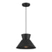 Meridian - M7049MBK - One Light Pendant - Matte Black