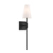 Meridian - M90114MBK - One Light Wall Sconce - Matte Black