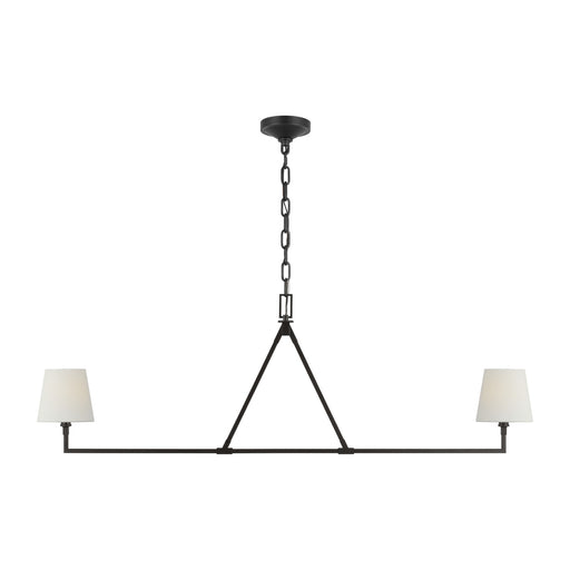 Perth Two Light Linear Chandelier