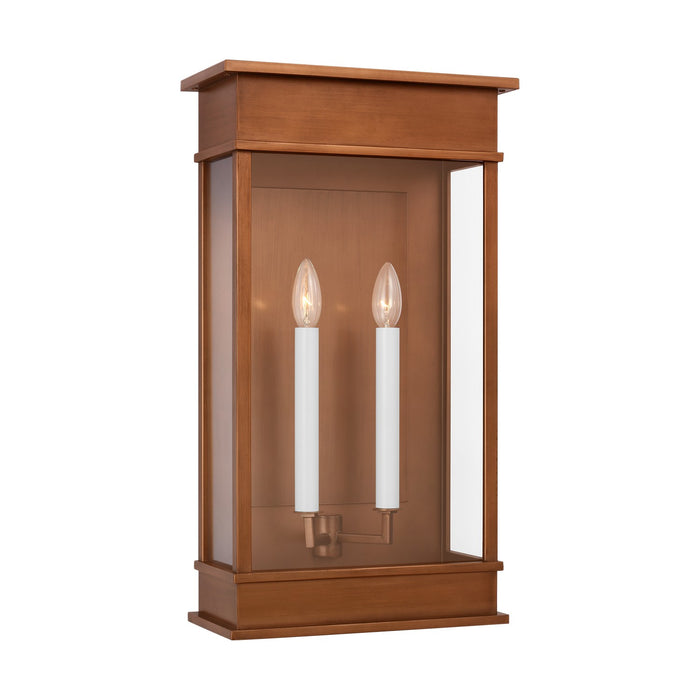 Visual Comfort Studio - CO1472NCP - Two Light Wall Lantern - Cupertino - Natural Copper