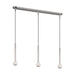 Visual Comfort Studio - KC1143PN - Three Light Linear Pendant - Nodes - Polished Nickel