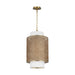 Visual Comfort Studio - KSP1171BBSBRTN - One Light Pendant - Sawyer - Blonde Rattan