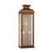 Visual Comfort Studio - OL11102NCP - Three Light Wall Lantern - Pediment - Natural Copper