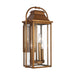 Visual Comfort Studio - OL13200NCP - Three Light Wall Lantern - Wellsworth - Natural Copper