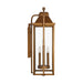 Visual Comfort Studio - OL13202NCP - Four Light Wall Lantern - Wellsworth - Natural Copper