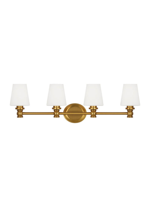 Visual Comfort Studio - VS22104BBS - Four Light Vanity - Xavierre - Burnished Brass