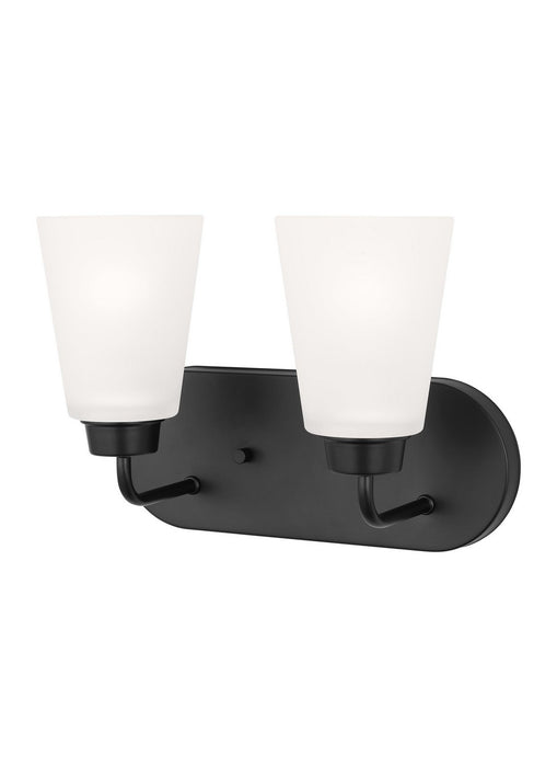 Generation Lighting - 4415202EN3-112 - Two Light Wall / Bath - Kerrville - Midnight Black