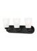 Generation Lighting - 4415203EN3-112 - Three Light Wall / Bath - Kerrville - Midnight Black