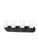 Generation Lighting - 4415204EN3-112 - Four Light Wall / Bath - Kerrville - Midnight Black