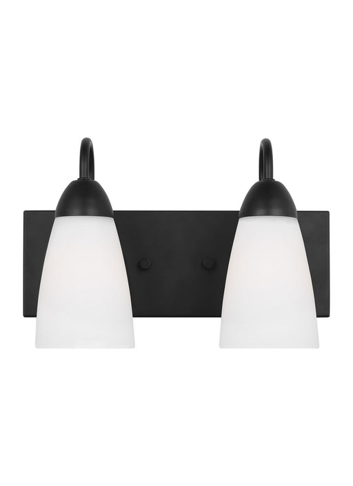 Generation Lighting - 4420202EN3-112 - Two Light Wall / Bath - Seville - Midnight Black