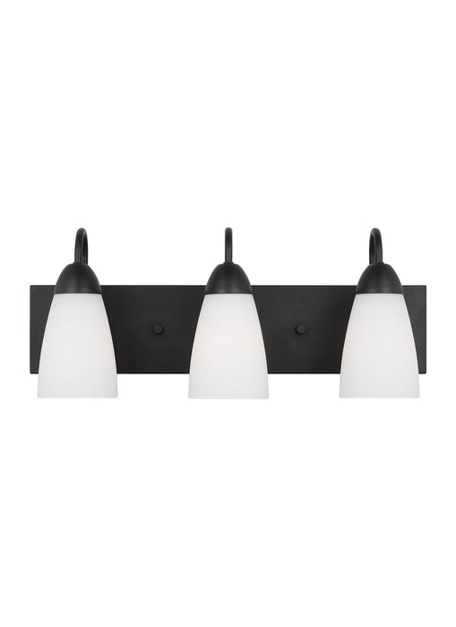 Generation Lighting - 4420203EN3-112 - Three Light Wall / Bath - Seville - Midnight Black