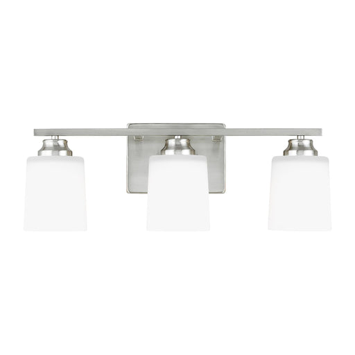 Generation Lighting - 4420903-962 - Three Light Wall / Bath - Vinton - Brushed Nickel