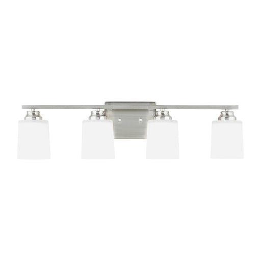 Vinton Four Light Wall / Bath Sconce Brushed Nickel