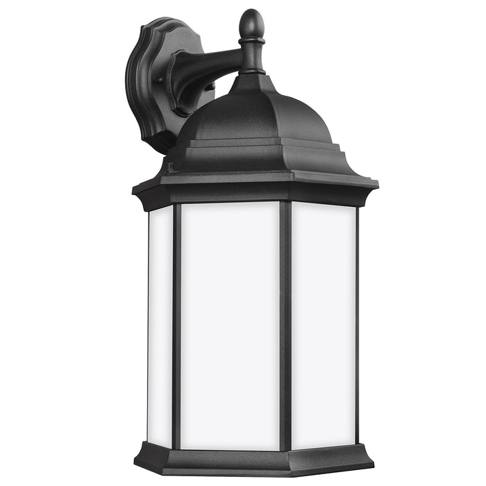 Generation Lighting - 8438751EN3-12 - One Light Outdoor Wall Lantern - Sevier - Black