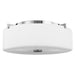 Generation Lighting - FM313EN3/CH - Two Light Flush Mount - Sunset Drive - Chrome