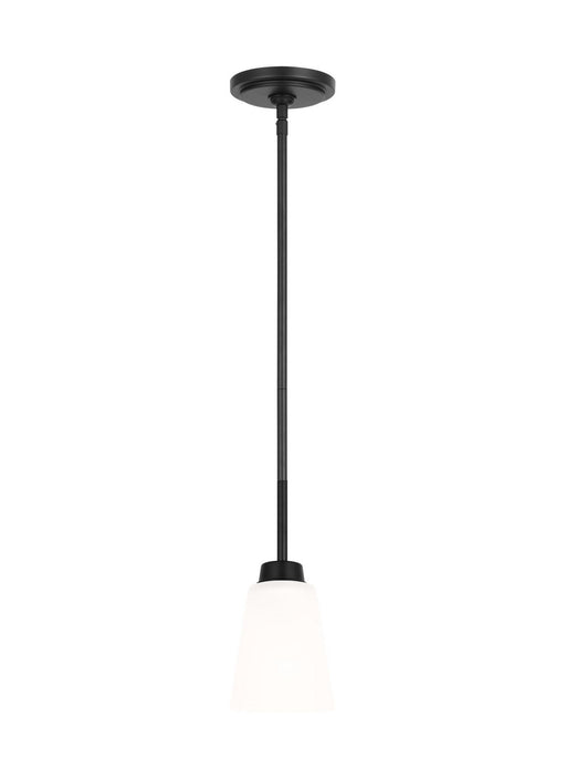 Generation Lighting - 6115201EN3-112 - One Light Mini Pendant - Kerrville - Midnight Black