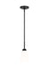 Generation Lighting - 6115201EN3-112 - One Light Mini Pendant - Kerrville - Midnight Black