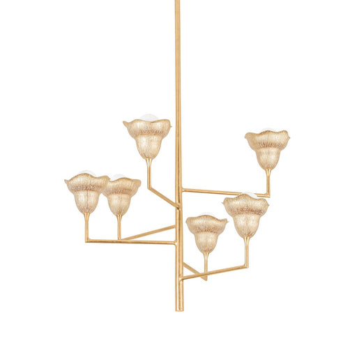 Alora Six Light Chandelier