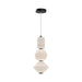 Alora - PD530341MBOP-UNV - LED Pendant - Bijou - Matte Black/Opal Matte Glass