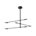 Kuzco Lighting - CH90132-BK-UNV - LED Chandelier - Rotaire - Black