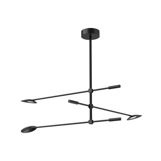 Kuzco Lighting - CH90132-BK-UNV - LED Chandelier - Rotaire - Black