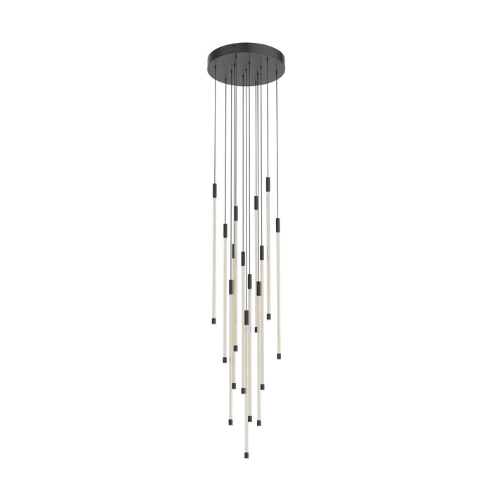 Kuzco Lighting - MP75127-BK-UNV-010 - LED Pendant - Motif - Black