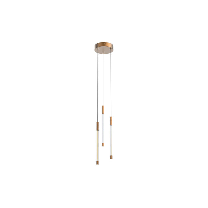 Kuzco Lighting - MP75213-BG-UNV - LED Pendant - Motif - Brushed Gold