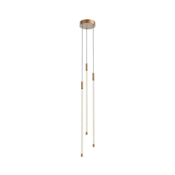 Kuzco Lighting - MP75227-BG-UNV - LED Pendant - Motif - Brushed Gold