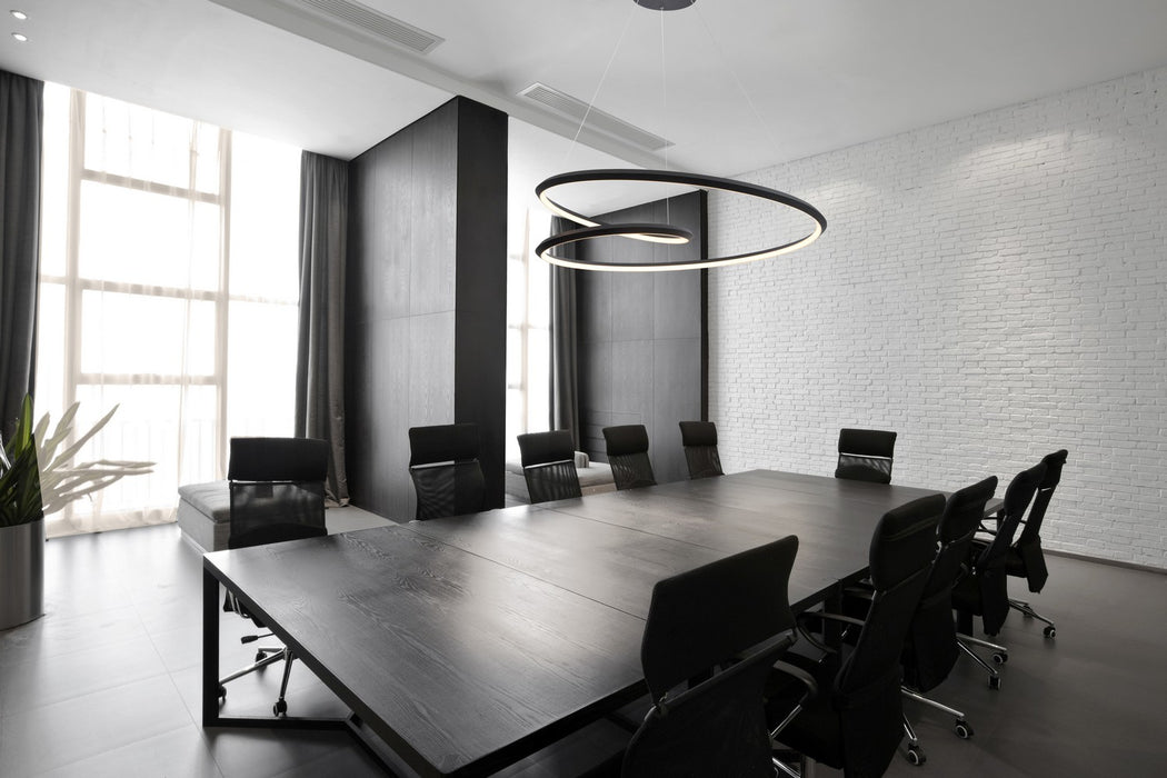 Kuzco Lighting - PD22332-BK-UNV - LED Pendant - Ampersand - Black