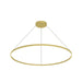 Kuzco Lighting - PD87160-BG-UNV-010 - LED Pendant - Cerchio - Brushed Gold