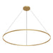 Kuzco Lighting - PD87172-BG-UNV-010 - LED Pendant - Cerchio - Brushed Gold