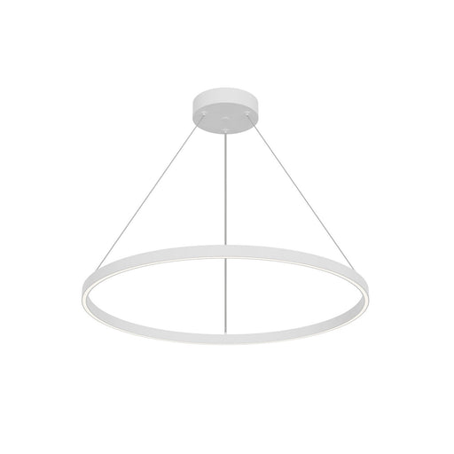 Cerchio LED Pendant White