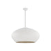 Hudson Valley - 2236-GSW - One Light Pendant - Ferndale - Gesso White