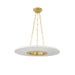 Hudson Valley - 2530-AGB - LED Chandelier - Prattsburgh - Aged Brass