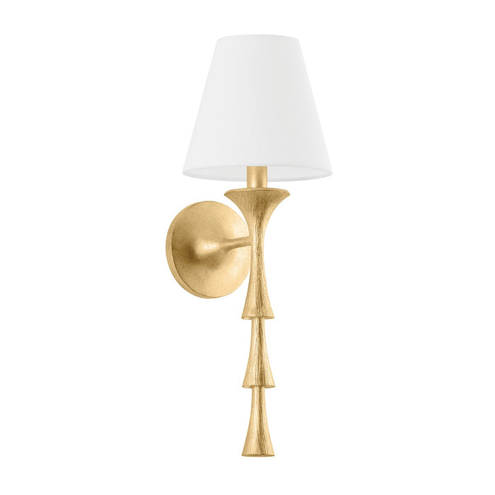 Hudson Valley - 4521-VGL - One Light Wall Sconce - Vails gate - Vintage Gold Leaf