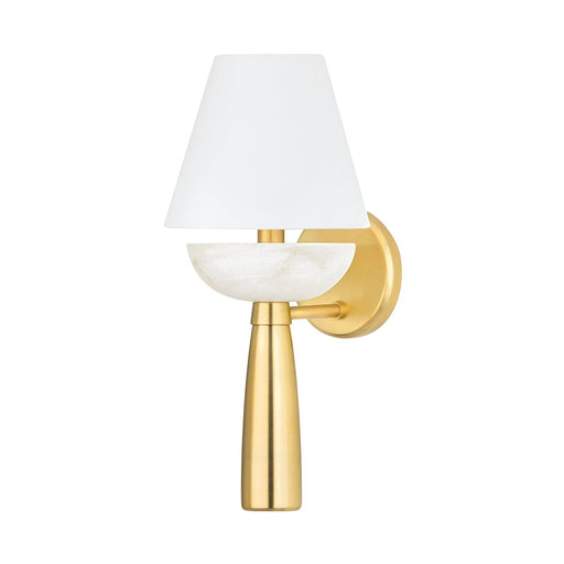 Hudson Valley - 7717-AGB - One Light Wall Sconce - New Windsor - Aged Brass