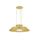 Hudson Valley - 8832-AGB - One Light Pendant - Woodrow - Aged Brass