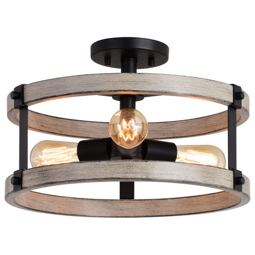 Danvers Three Light Semi-Flush Mount