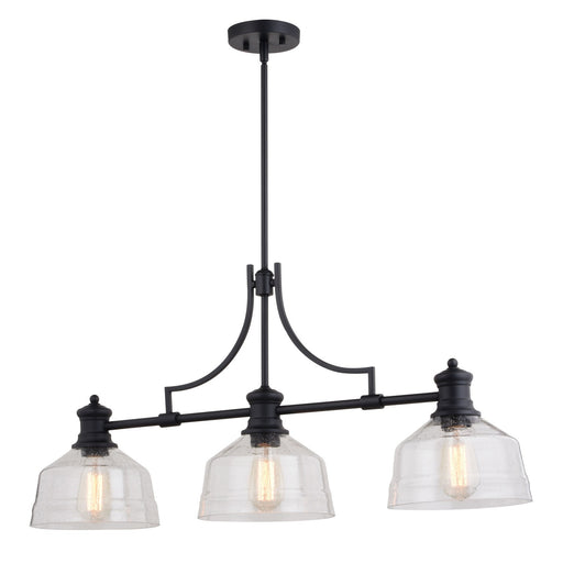 Beloit Three Light Linear Chandelier