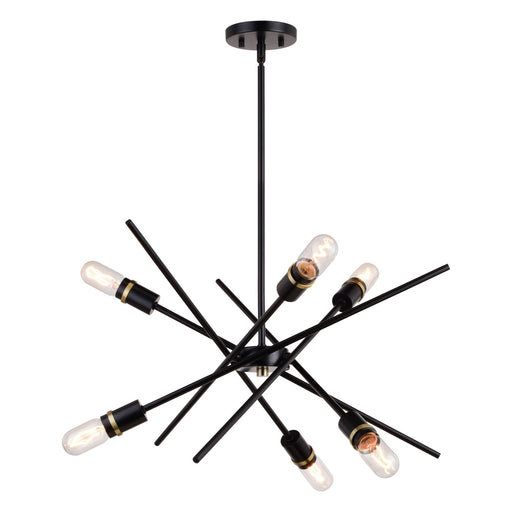 Halsted Six Light Pendant