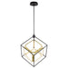 Vaxcel - P0413 - LED Pendant - Anson - Matte Black and Gold