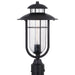 Vaxcel - T0544 - One Light Outdoor Post Mount - Bar Harbor - Noble Bronze